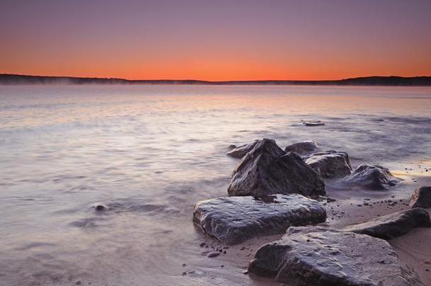 Bay Furnace Sunrise - Michigan UP