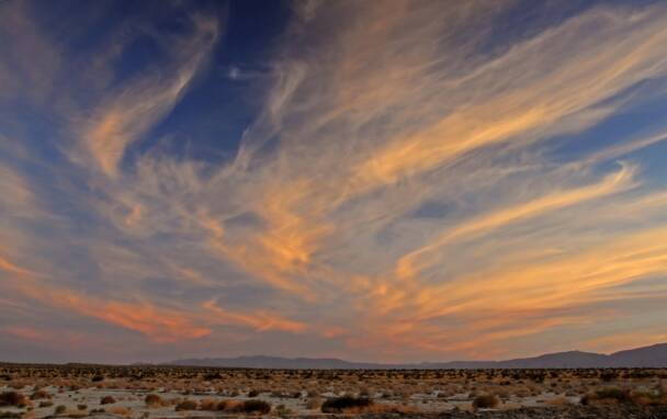 Sunset at Anza Borrego Desert State Park