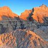 First Light on the Badlands