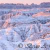 Winter Sunrise - Badlands