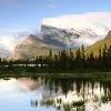 Clouds Over Mount Rundle - Banff NP