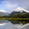 Rainbow over Vermillion Lakes - Banff NP