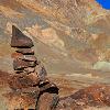 Stacked Rocks at Mosaic Canyon