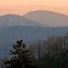 Hazy Sunset - GSMNP