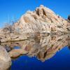 Reflections at Barker Dam