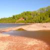 Oconto Creek and Lake Superior