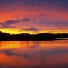 Sunset On Hatch Lake - This ranks as one of my most incredible sunsets I have had the opportunity to photograph.