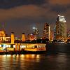 San Diego Skyline with Ferry