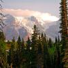 Mount Rainier in Clouds