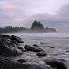 Rialto Beach Foggy Sunrise