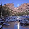 Dream Lake Moon Set