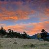 Sunset Over Rocky Mountain National Park