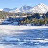 Ice On Tioga Lake