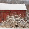 Winter Barn