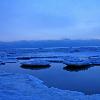 Blue December Dawn - Lake Michigan