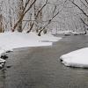 Fresh Snow - Pike River, Kenosha, WI
