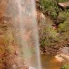 Falls Over Emerald Pools - Zion National Park