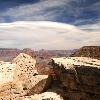 Grand Canyon and Strange Cloud Pattern