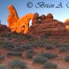 Turret Arch At Sunrise