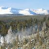 Mountain View from Norris Geyser Basin