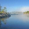Morning Fog on Island Lake, Ontario