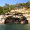 Pictured Rocks National Lakeshore on Lake Superior