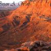 Sunrise On Orange Cliffs