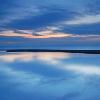 Cloudy Pre-Dawn - Lake Michigan and Pike River