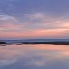 Mornig Glow - Pike River and Lake Michigan